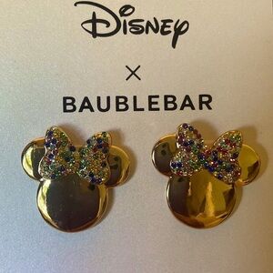 DISNEY BAUBLEBAR MINNIE MOUSE EARRINGS